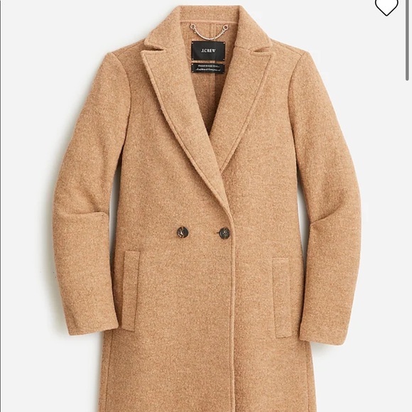 J. Crew Jackets & Coats J Crew New Daphne Topcoat In Italian Boiled